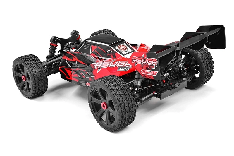 ASUGA XLR 6S – BUGGY 4WD – RTR – červená