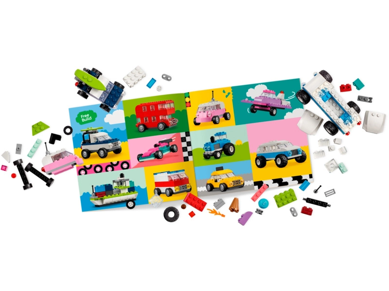 LEGO Classic - Kreatívne vozidlá