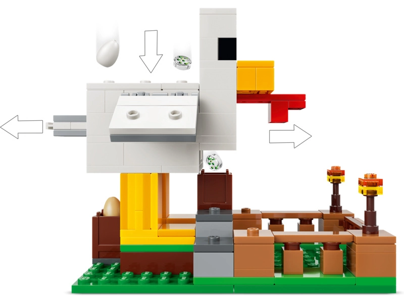 LEGO Minecraft - Slepačia farma