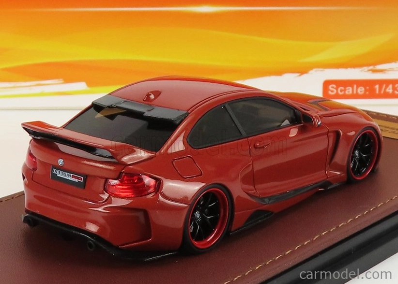 Glm-models BMW radu 2 M235i Darwinpro Mtc Black Sails Widebody 2015 1:43 Valencia Orange