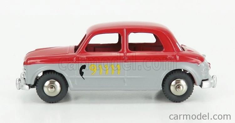 Edicola Fiat Nuova 1100 Taxi Berna 1955 1:48 Červená Šedá