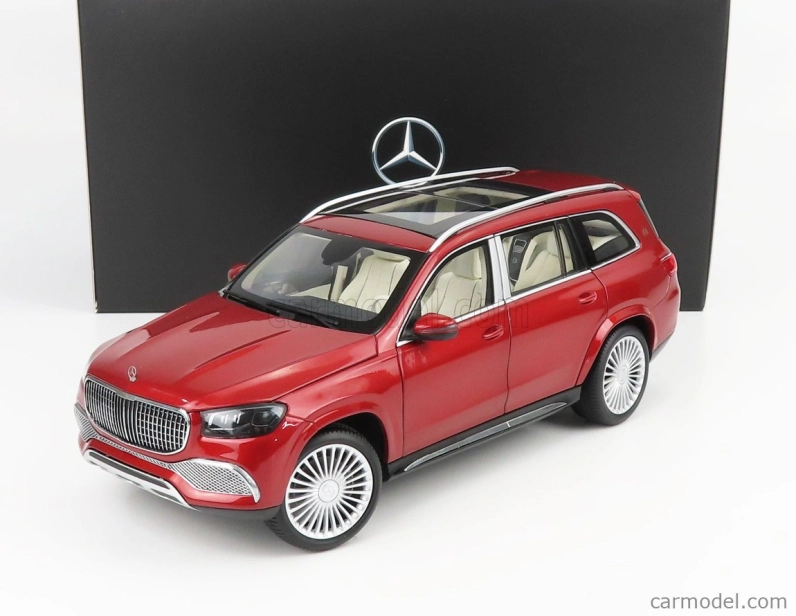 Mercedes benz Maybach Gls-class Gls600 4-matic (x167) 2019 1:18 Hyacynth Red