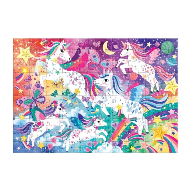 Mudpuppy Puzzle Magické jednorožce 100 dielikov