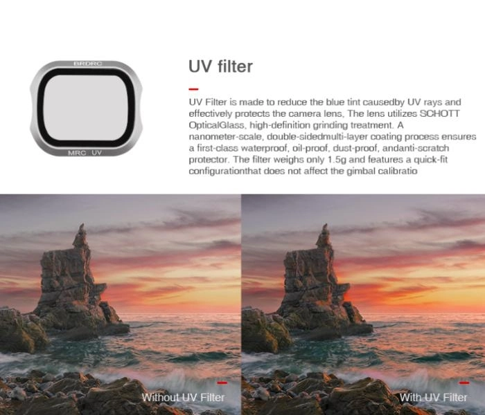 MAVIC 2 PRO - balenie 6 filtrov pre objektívy