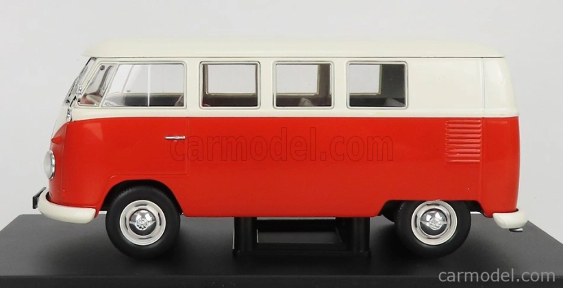 Edicola Volkswagen T1 Minibus 1965 1:24 Oranžová Bílá