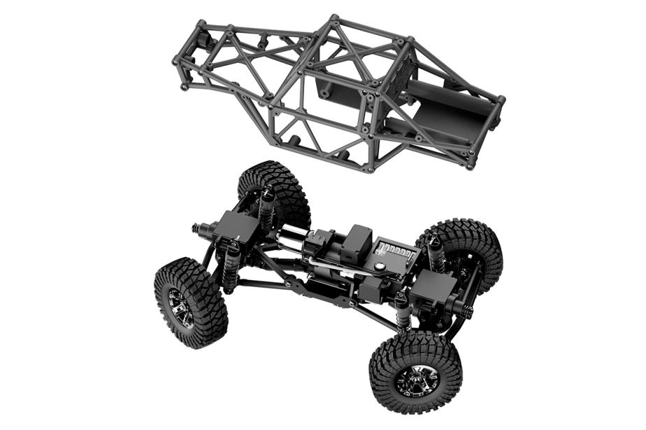 Scout-24 Flux Rock Crawler 1:24 – zelený