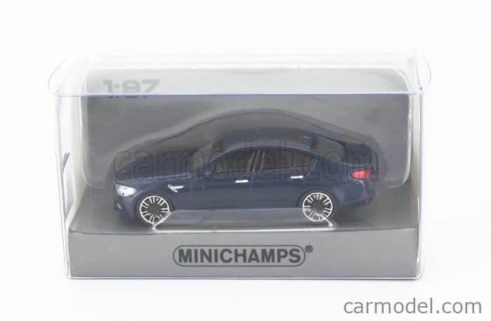 Minichamps BMW radu 5 M5 (f90) V8 Biturbo 600cv 2018 1:87 Blue Met