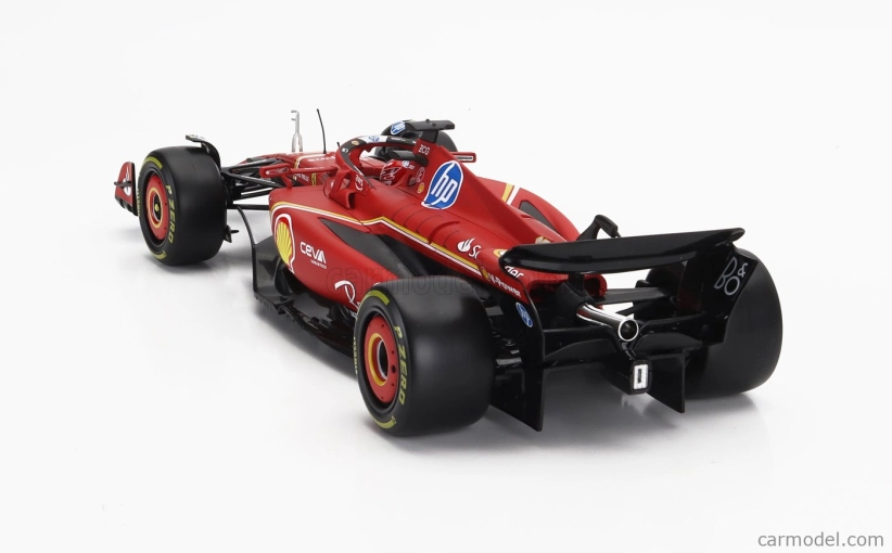 Bburago Ferrari F1 Sf-24 Team Scuderia Ferrari N 16 Season 2024 Charles Leclerc 1:18 Červená Černá