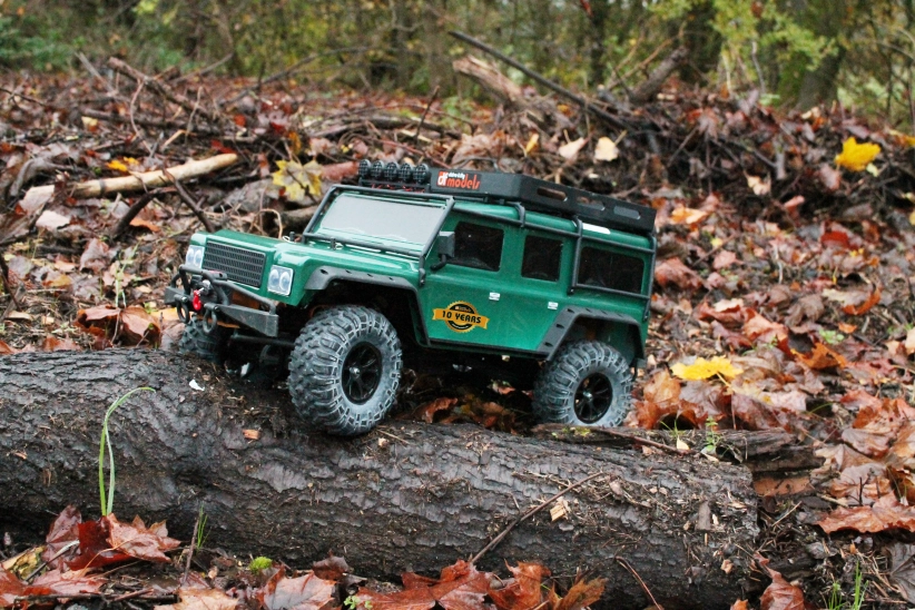 RC auto DF-4J Crawler XXL s navijákem
