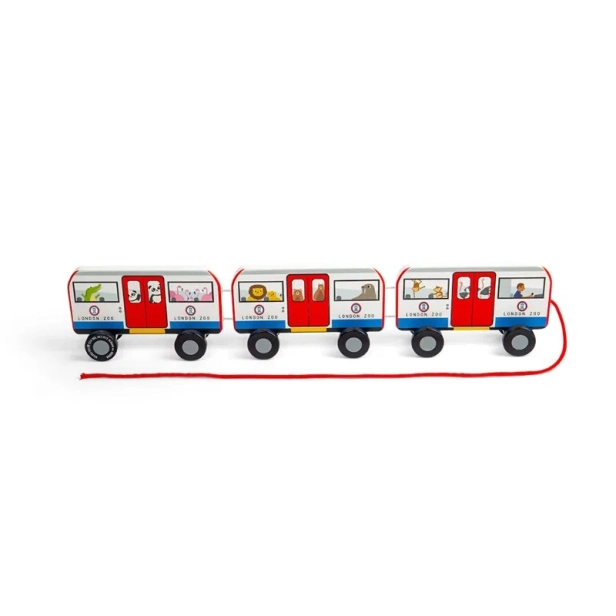 Bigjigs Toys Hračka na ťahanie Londýnske metro
