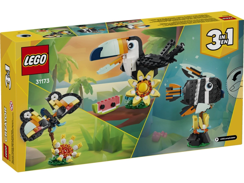LEGO Creator - Divoké zvieratá: Tropický tukan