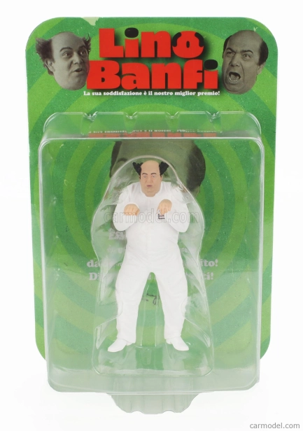 Nekonečná socha Figúrky Lino Banfi - La Sua Soddisfazione E' Il Nostro Miglior Premio! 1:18 Biela