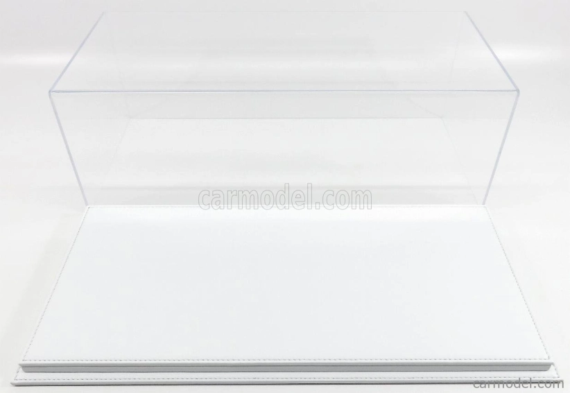 Atlantic Vetrina display box Molhouse Base In Pelle Bianca - Leather Base White - Lungh.lenght Cm 51 X Largh.width Cm 24 X Alt.height Cm 19 (altezza Interna 15.3 Cm ) 1:12 Plastový Displej