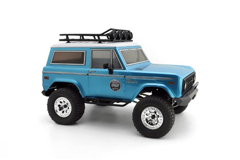 RC auto Cruiser V3FD 1/10 súprava 2,4 GHz, modrá