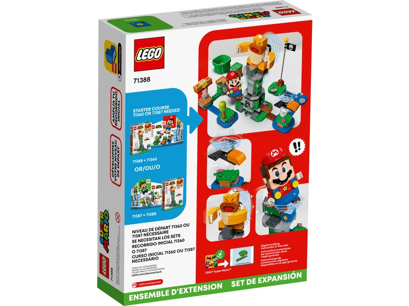 LEGO Super Mario - Boss Sumo Bro a padajúca veža - rozširujúca sada