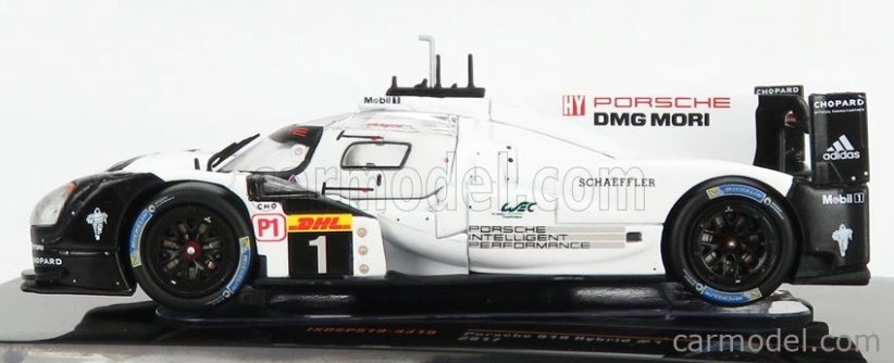 Ixo-models Porsche 919 Hybrid N 1 Test Car Paul Ricard Pre Season 2018 1:43 Bílá Červená Černá