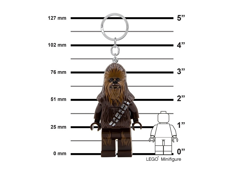 LEGO svietiaca kľúčenka – Star Wars Chewbacca