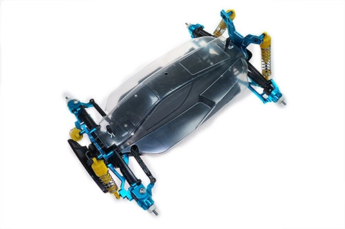 Hliníkový konverzní kit pro Tamiya TT02B