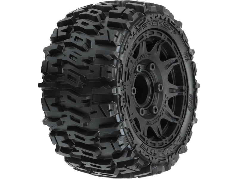 Kolesá Pro-Line 2,8", pneumatiky Trencher LP, čierny disk Raid H12 (2)