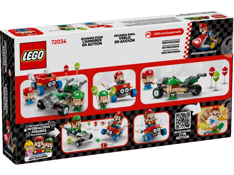 LEGO Super Mario – Mario Kart™ – Baby Mario vs. Baby Luigi