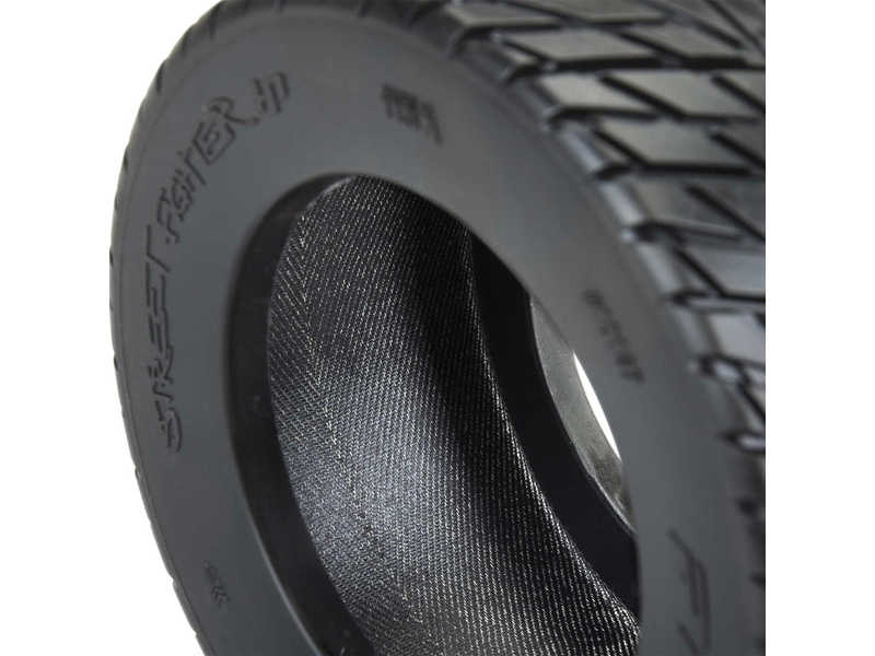 Pro-Line kolo 3.8", pneu Street Fighter HP Belted, disk Raid H17 černý (2)