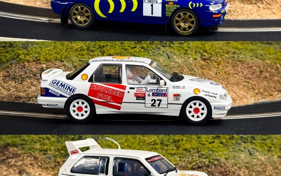 Autíčka Rally SCALEXTRIC C4612A - Colin McRae Triple Pack (1:32)