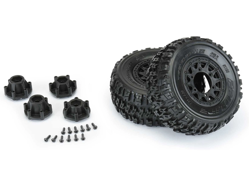 Pro-Line bike 2.2/3.0", pneumatiky Trencher X, čierny disk Raid H12 (2)