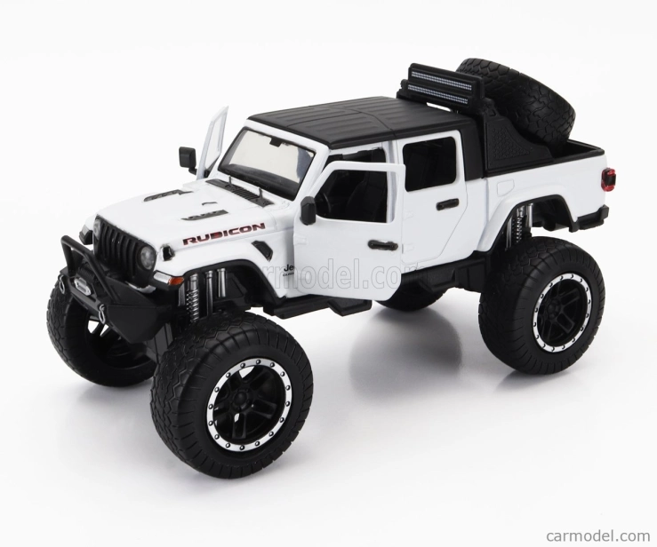Motor-max Jeep Gladiator Pick-up Rubicon 2021 1:27 Bílá
