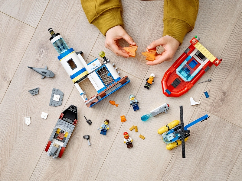 LEGO City - Pobrežná polícia a hasiči