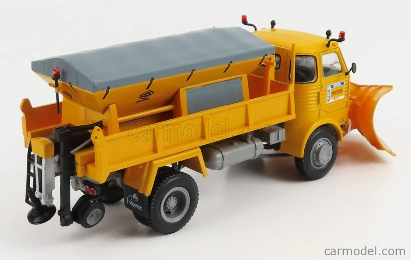 Edicola Pegaso 3040 Truck Snowplough Spargisale E Spazzaneve 1980 1:43 Žltá