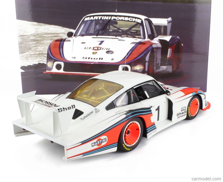 Cmr Porsche 935/78 3.2l Turbo Moby Dick Team Martini Racing Porsche System N 1 Sports Car World Championship 1978 Jacky Ickx - Jochen Mass 1:12 Bílá Modrá Červená