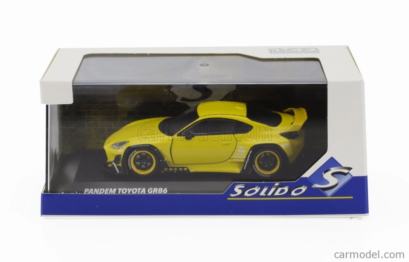 Solido Toyota Gr86 Rocket Bunny Coupe 2022 1:43 žltá