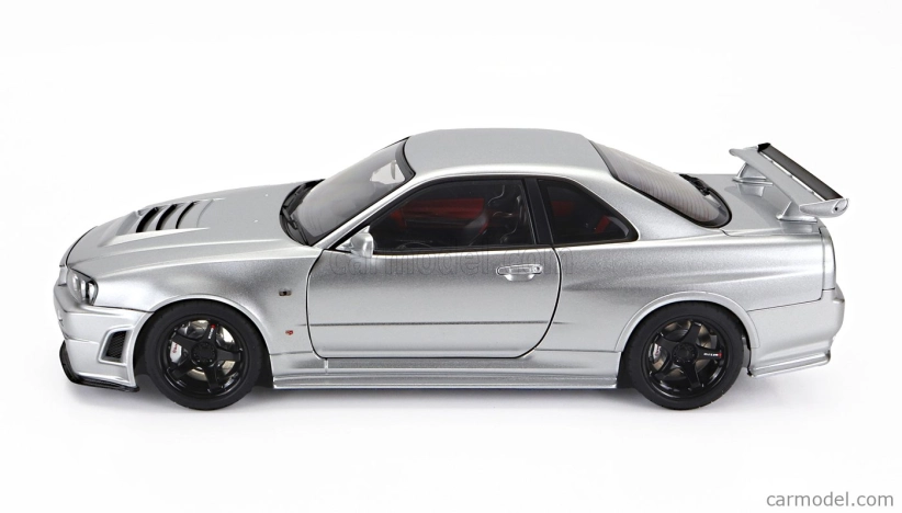 Autoart Nissan Skyline Gt-r (r34) Z-tune 2002 1:18 Strieborná
