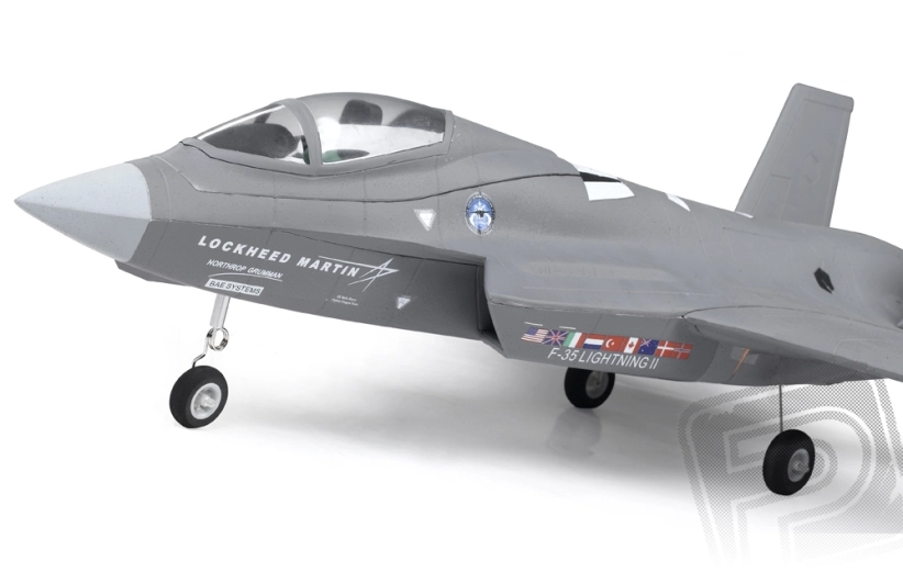RC letadlo F-35 Ligthning II, šedý