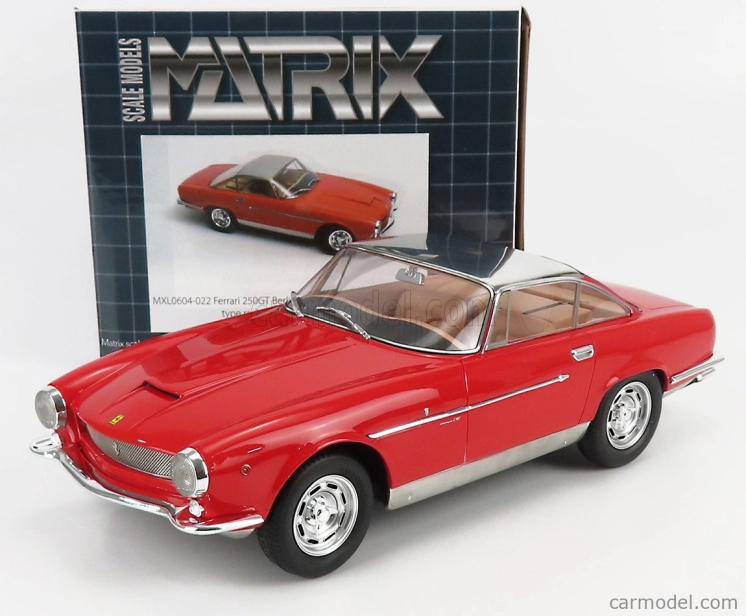 Matrix scale models Ferrari 250gt Berlinetta Swb Competizione Prototype 1960 1:18 Red