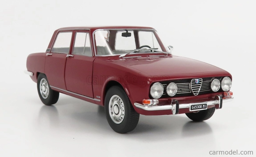 Mitica-diecast Alfa romeo 1750 Berlina 1-series 1968 1:18 Prugna 525