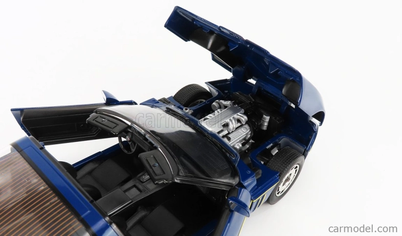 Greenlight Chevrolet Corvette C4 1988 1:18 Modrá Žlutá