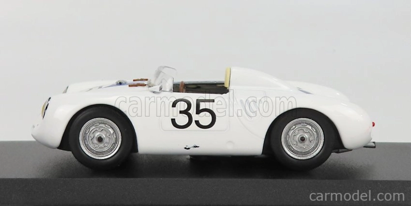 Best-model Porsche 550 Rs Spider N 35 24h Le Mans 1957 Hugus - G.de Beaufort 1:43 Bílá Modrá