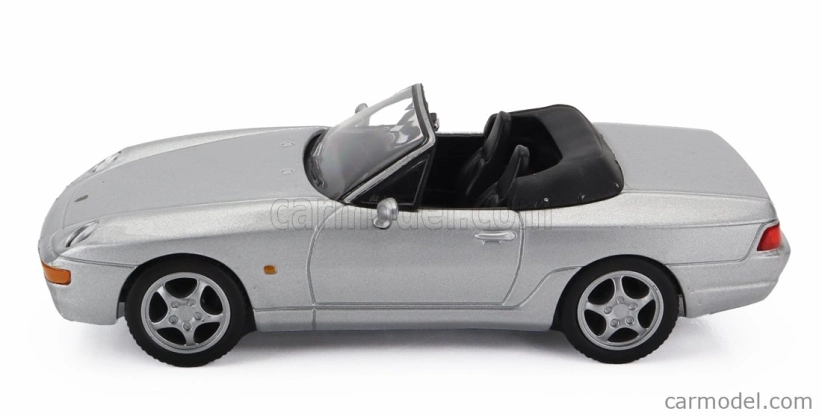 Edicola Porsche 968 Spider Cabriolet 1993 1:43 Strieborná