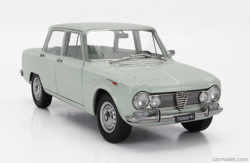 Mitica-diecast Alfa romeo Giulia 1.6 Ti 1962 1:18 Acqua Di Fonte - veľmi svetlá zelená