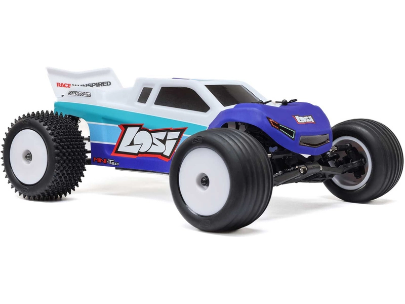 RC auto Losi Mini-T 2.0 V2 Brushless 1:18 RTR, červené