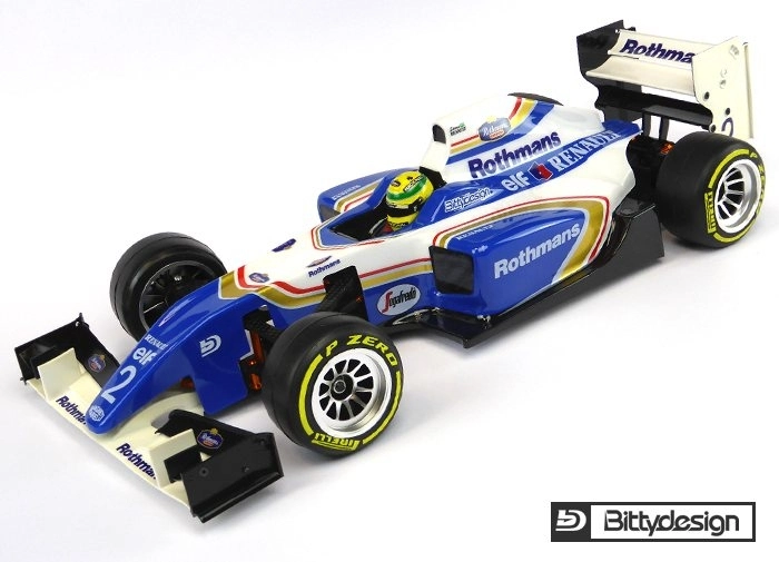 Karoserie čirá Bittydesign F1 TYPE-6R