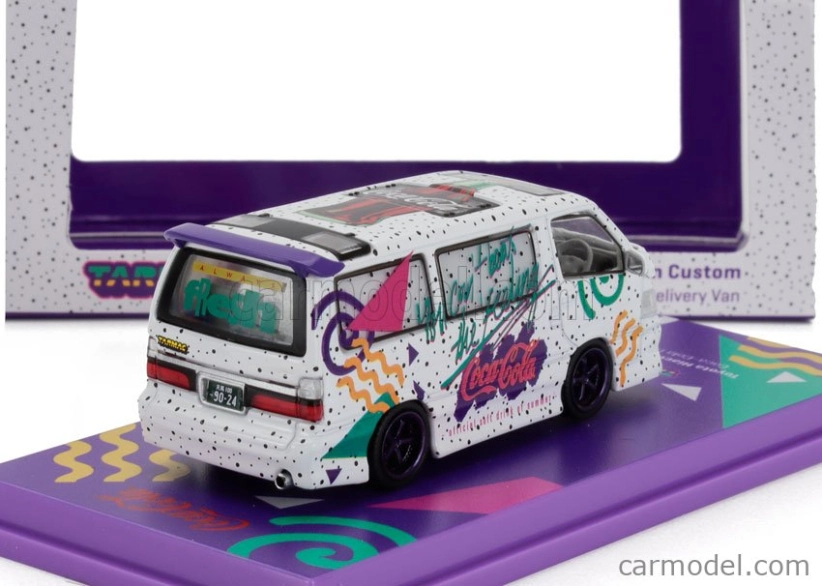 Tarmac Toyota Hiace Van Custom Van Coca Cola 2018 1:64 Různé