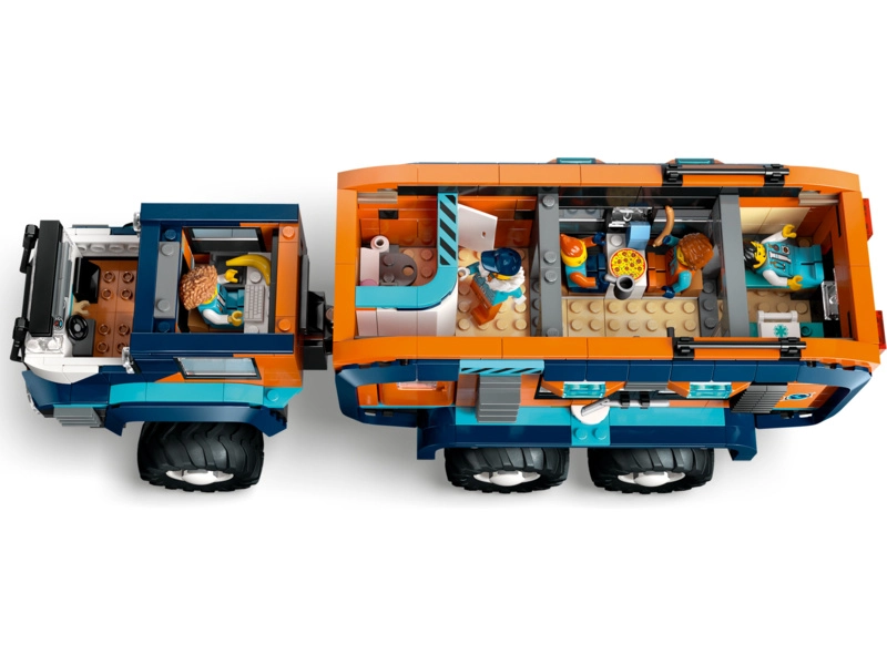 LEGO City - Nákladné auto a laboratórium arktických bádateľov