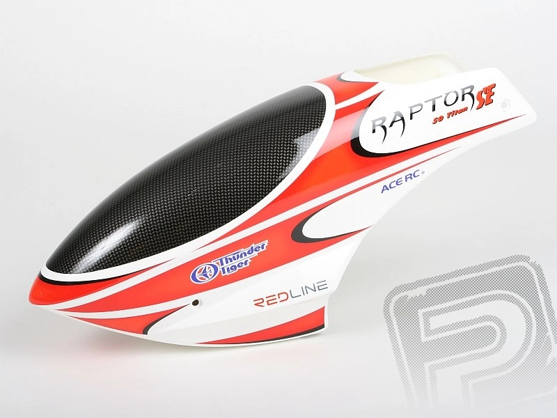 TT- 3D kabína, laminát (červená), TITAN 50SE