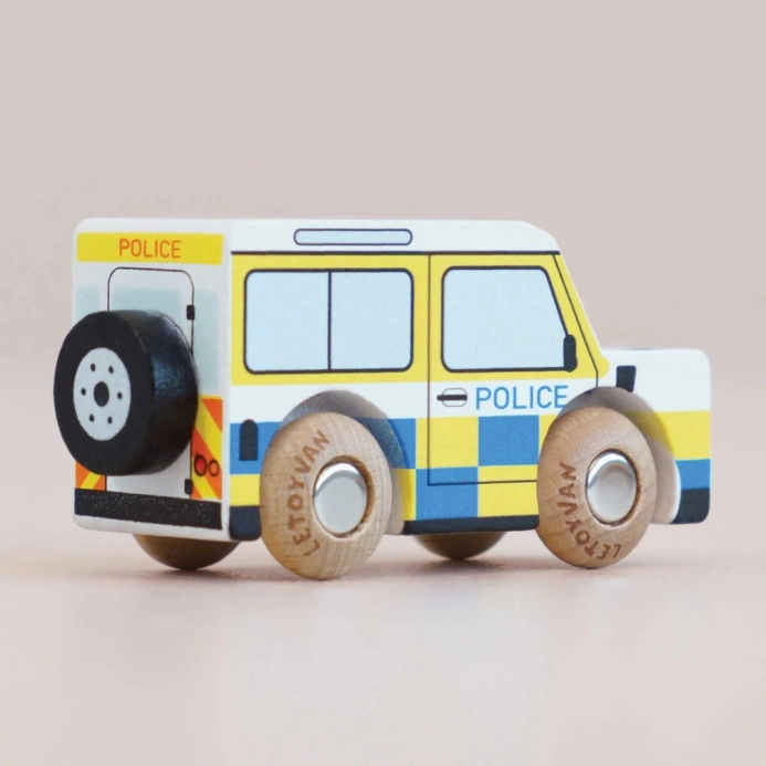 Le Toy Van Dřevěné policejní autíčko Bobby