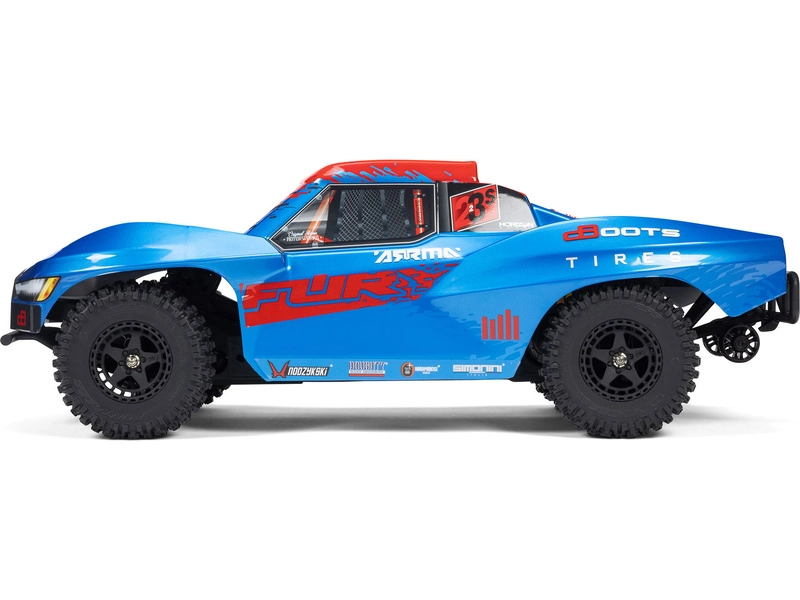 RC auto Arrma Fury 223S BLX 2WD 1:10 RTR DSC, zelené