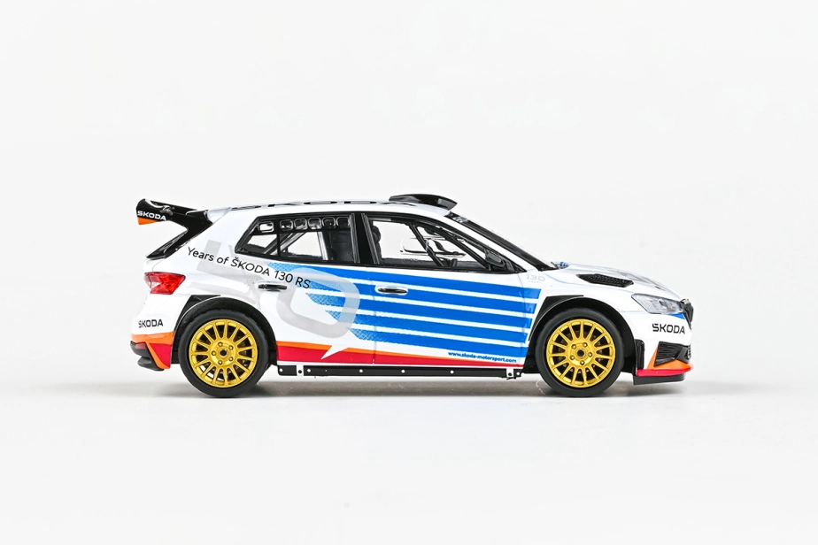 Abrex Škoda Fabia IV RS Rally2 (2022) 1:43 - Škoda Motorsport Design 2025 130RS MC
