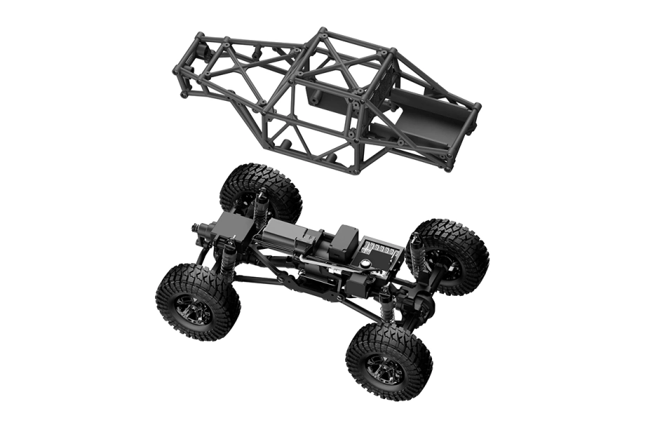 Scout-24 Rock Crawler 1:24 – červený