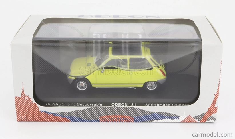 Odeon Renault R5 Tl 1972 1:43 Žlutá